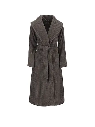 VOSSEN | Damen Bademantel GOLDEN CENTURY Slate Grey | 